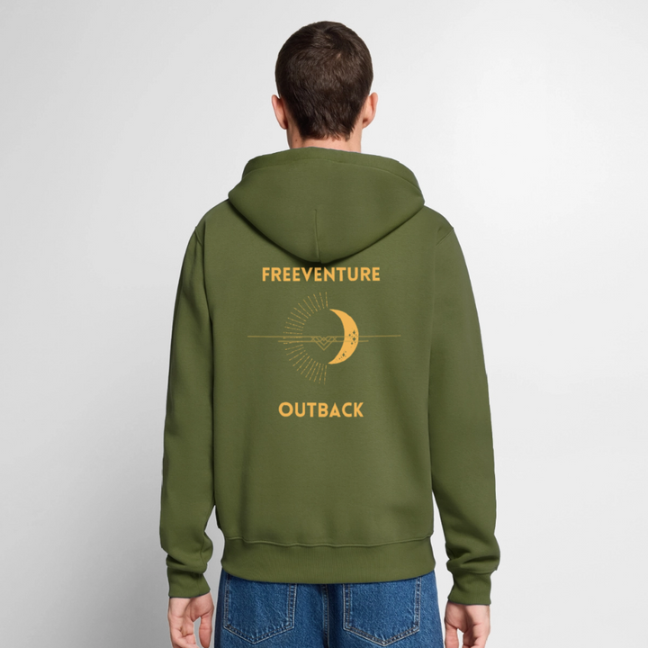 "Moon" Männer Kapuzenjacke - Khaki