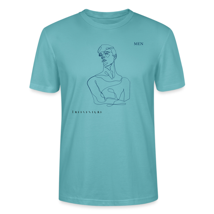 "Men" Unisex T-Shirt CRAFTER - Pastelltürkis