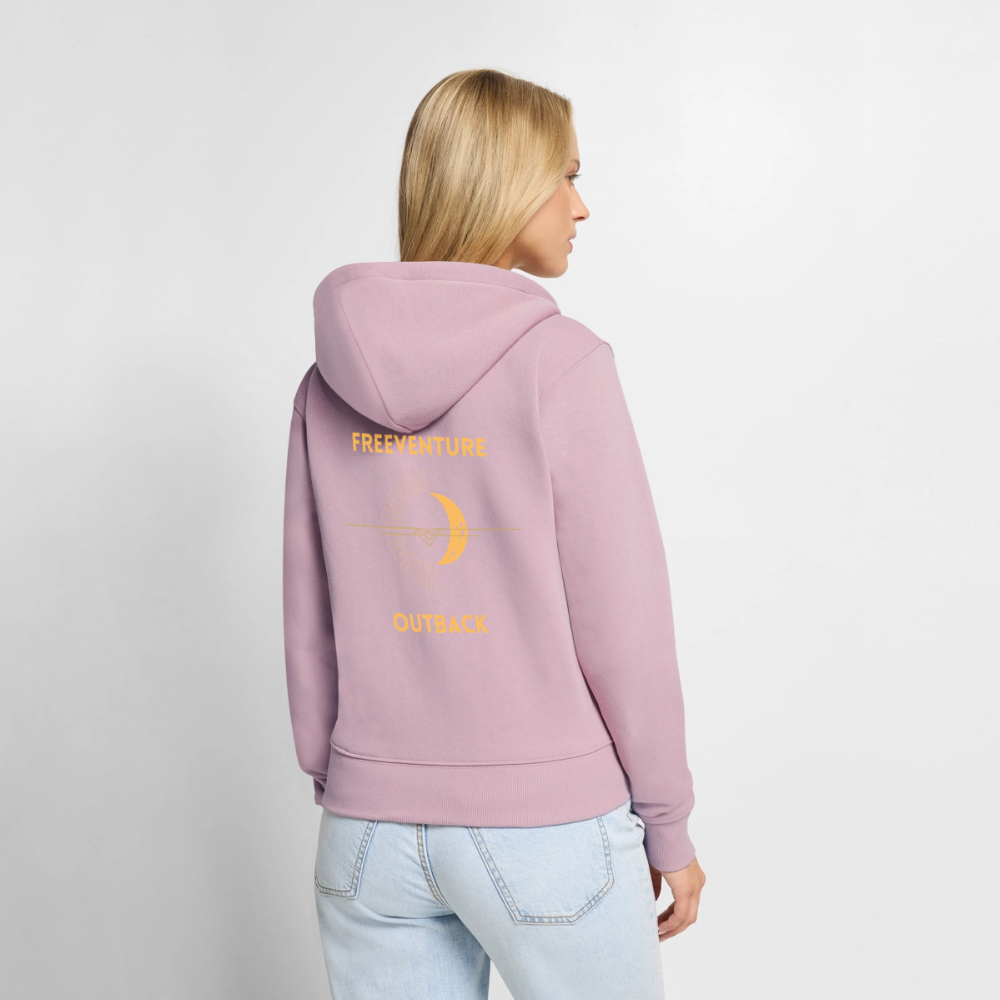"Moon" Frauen Kapuzenjacke - Altrosa