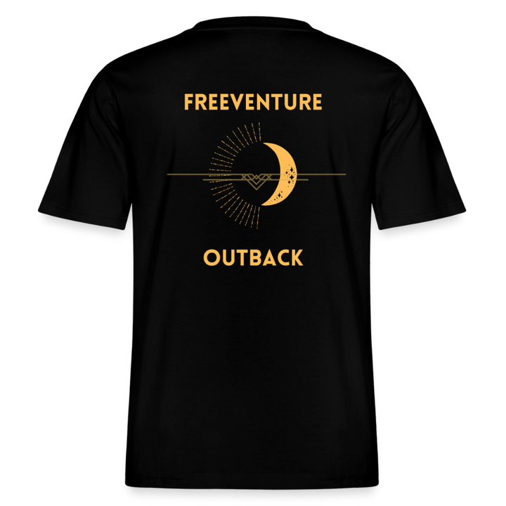 RELAXED FIT Unisex Organic T-Shirt - Schwarz