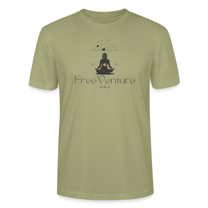 "Yoga" Unisex T-Shirt CRAFTER - Nebelgrün