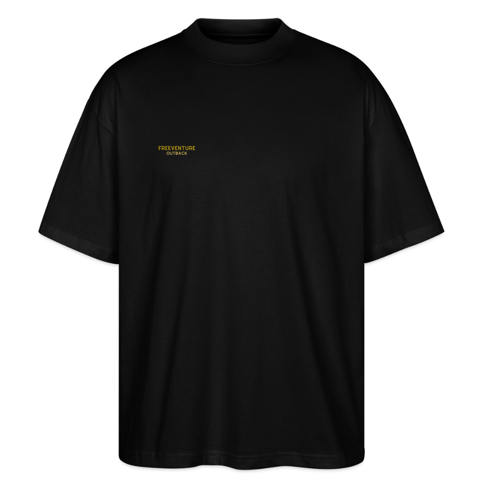"Life of Tree" Oversized Unisex Bio T-Shirt Blaster 2.0 - Schwarz