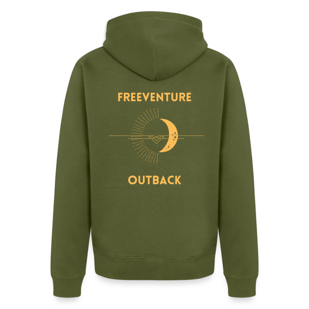 "Moon" Männer Kapuzenjacke - Khaki