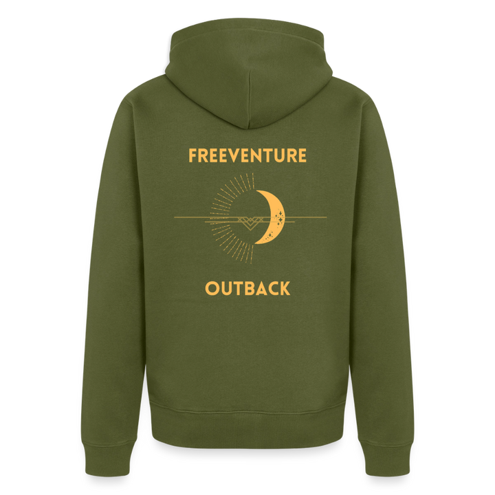 "Moon" Männer Kapuzenjacke - Khaki