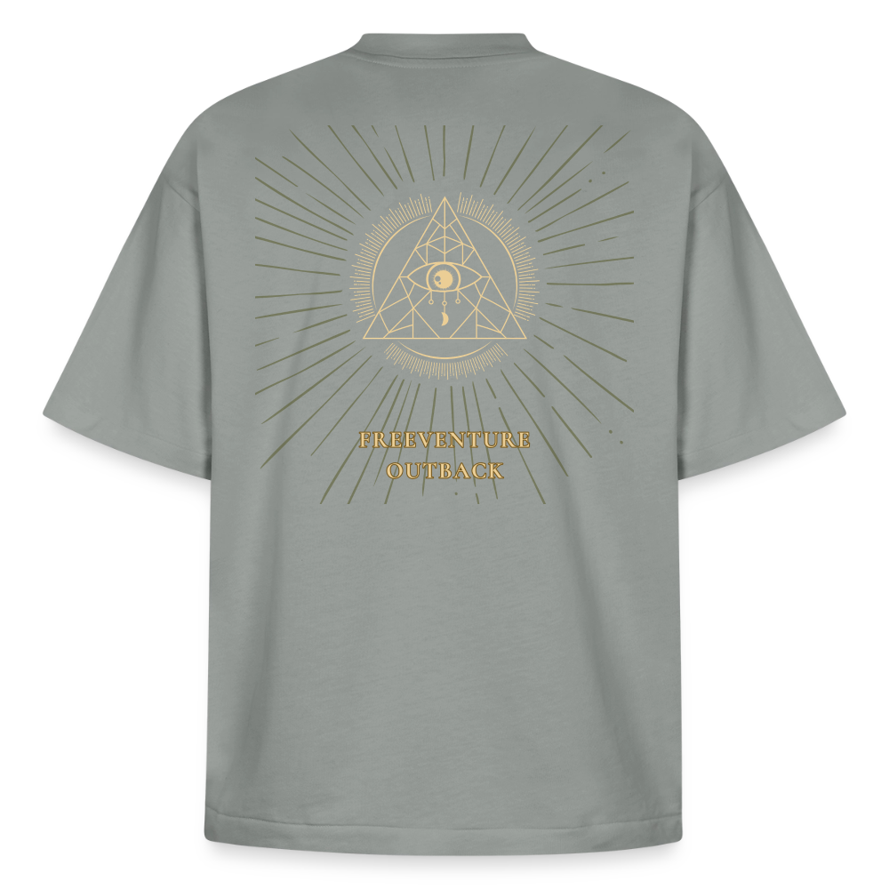 " Eye" Heavyweight Unisex Boxy T-Shirt - Nebelgrau