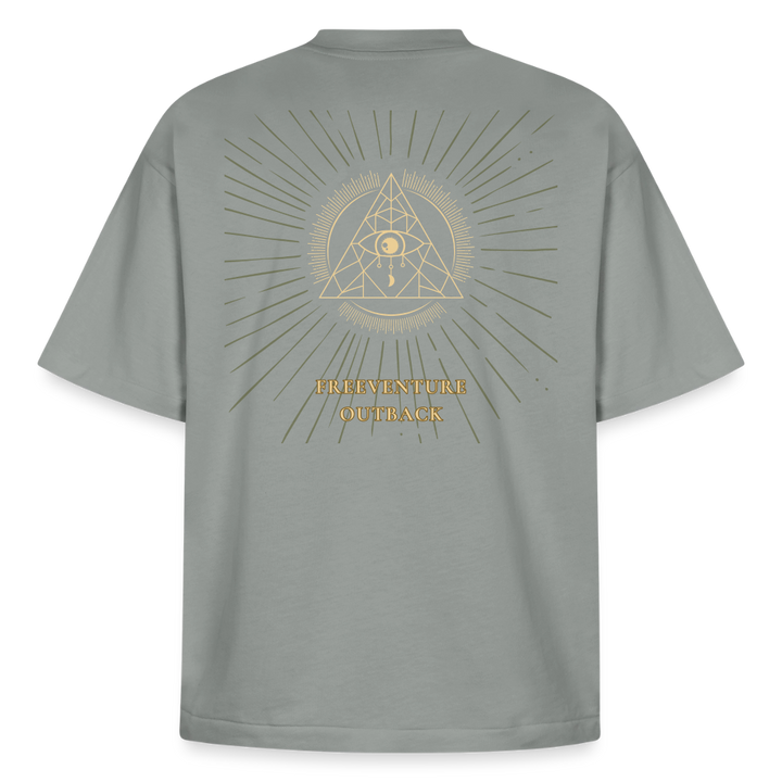 " Eye" Heavyweight Unisex Boxy T-Shirt - Nebelgrau