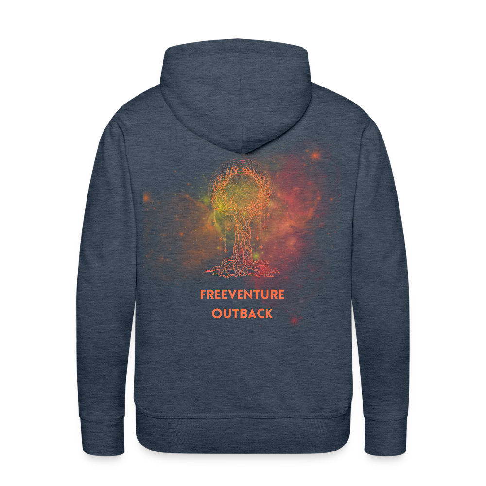 Tree of Life - Hoodie - Jeansblau