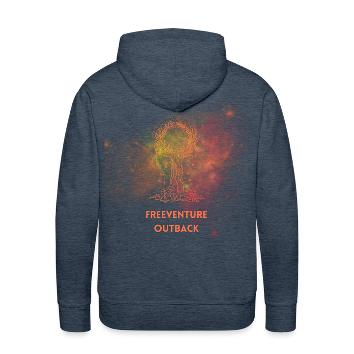 Tree of Life - Hoodie - Jeansblau