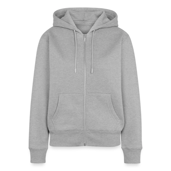 "Moon" Frauen Kapuzenjacke - Grau meliert
