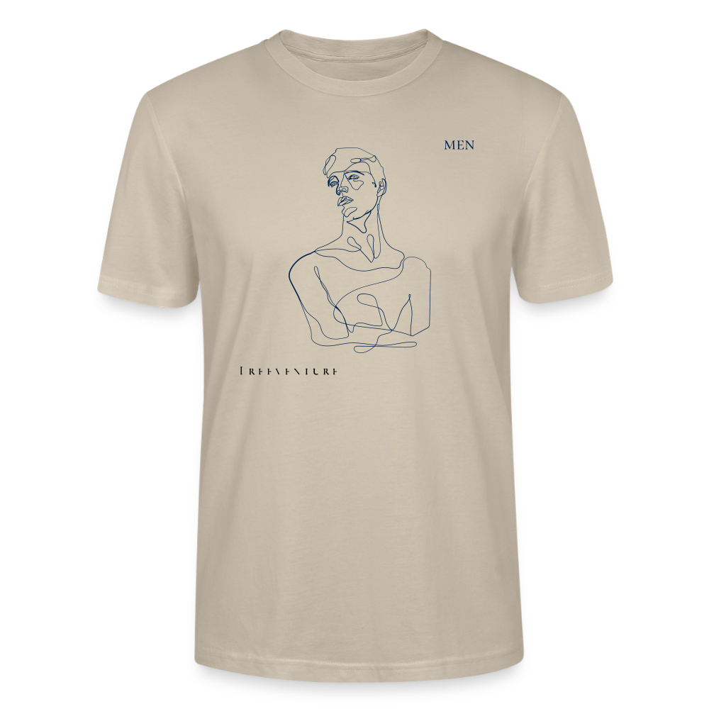 "Men" Unisex T-Shirt CRAFTER - Beige