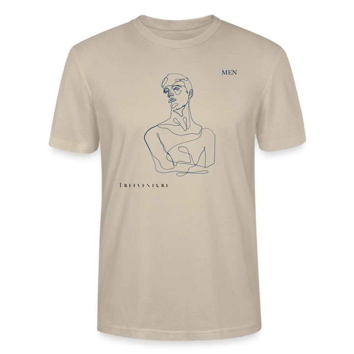 "Men" Unisex T-Shirt CRAFTER - Beige