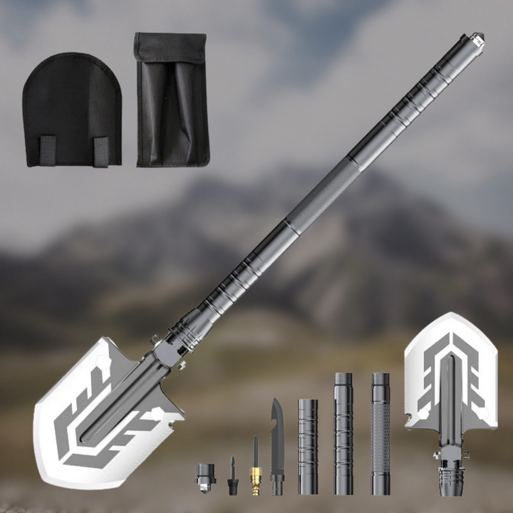 Klappspaten – Multifunktionales Outdoor-Werkzeug für Camping & Garten