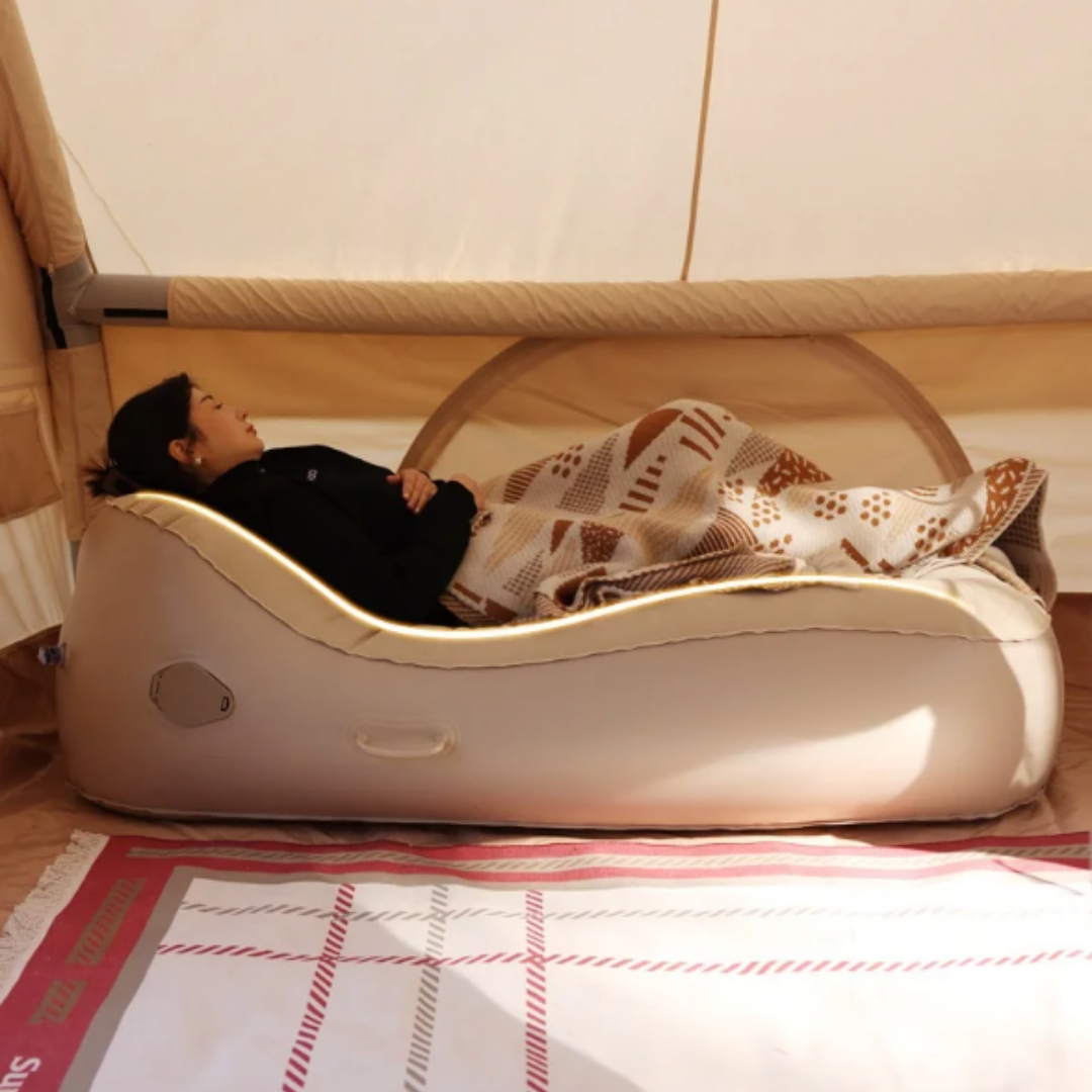 Aufblasbares Bett – Bequeme Outdoor-Schlaflösung